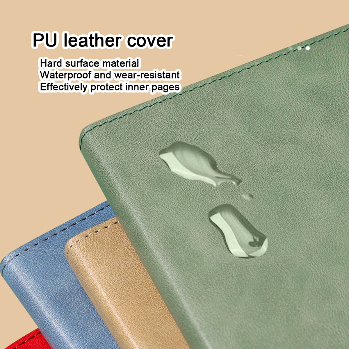 (Логотип может быть выгравирован) Студенческий блокнот формата А5 с утолщенной