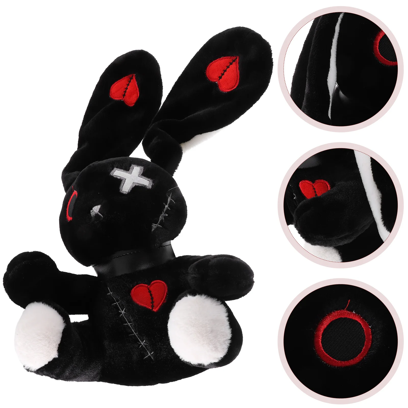 

Novelty Plush Rabbit Halloween Terrible Plush Rabbit Stuffed Rabbit