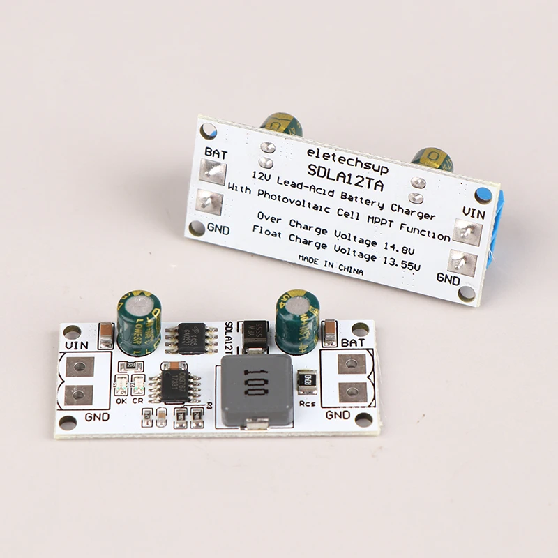 SDLA12TA MPPT Солнечный контроллер зарядный модуль для свинцово-кислотной батареи 12 в