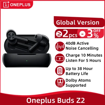 Global Version Oneplus Buds Z2 TWS Wireless Earphone Bluetooth 5.2 Active Noise Cancelling Wireless Headphones For Oneplus 10Pro 1