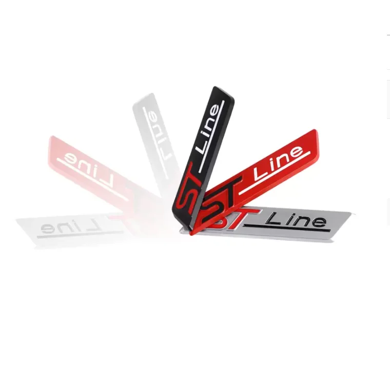 3D Автомобильная наклейка ST LINE эмблема спортивный значок для ford F-150 Focus X