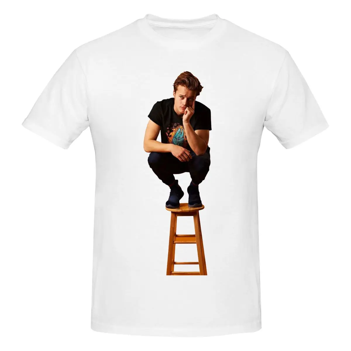 

JJ Maybank Awesome T Shirt Cotton Short Sleeve Custom T-shirt