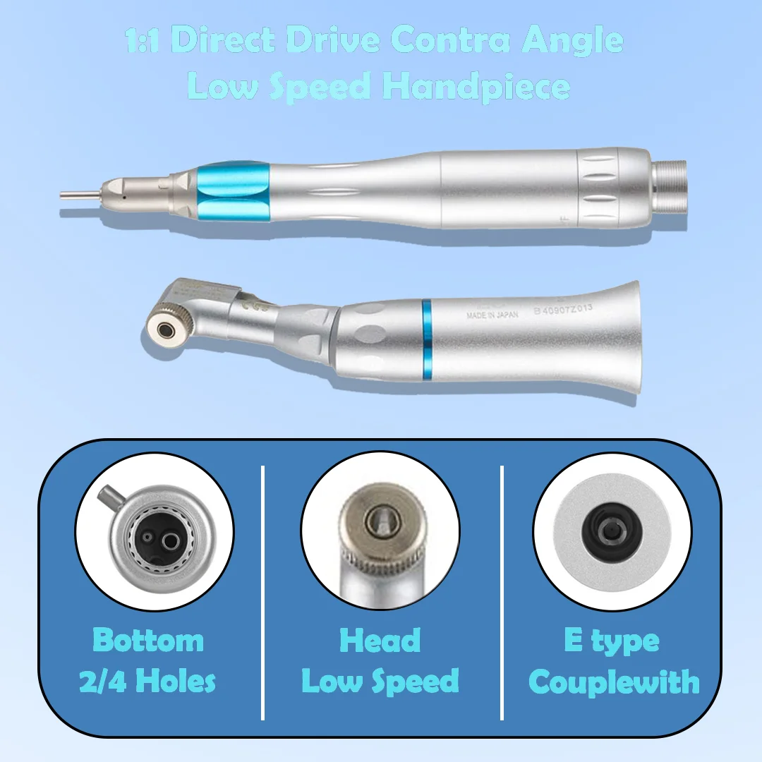 NSK EC EX-6CEX-203C Низкоскоростной наконечник 1:1 с прямым приводом Стоматологический