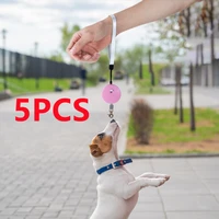 5pcs automatic retractable puppy dog traction leash small pet traction device dog chain walking cat rabbit mouse traction rope