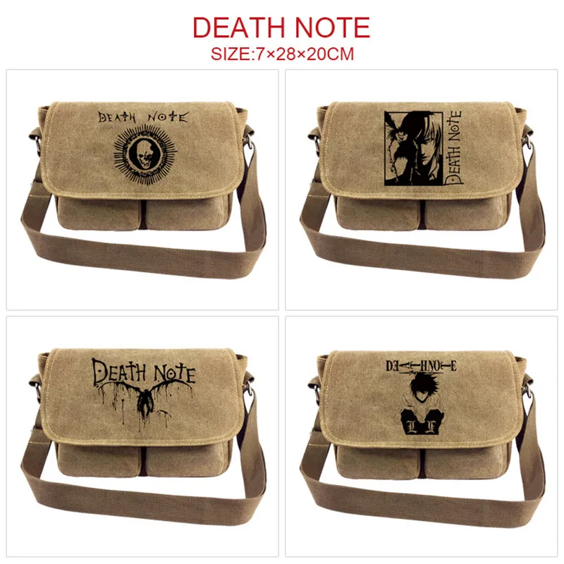 Сумка через плечо в стиле аниме Death Note |