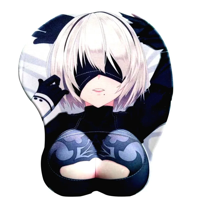 

Fffas The quintessence Quintuplets Nakano 3D Грудь Коврик для мыши силиконовый запястье аниме грудь мышь руки отличное качество