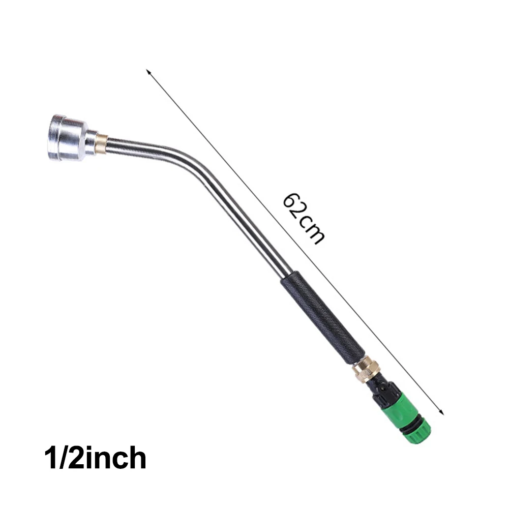 

Long-lasting Brand New Garden Tool Accessories Outdoor Living Parts Watering Wand Stainless Steel 1/2inch 1inch