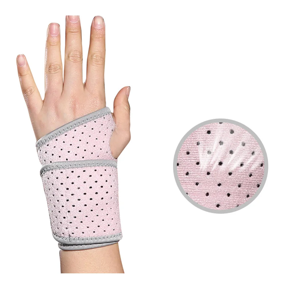 

A Pair of Wrist Supporter Adjustable Sports Wrist Support Wrist Sleeve for Arthritis Sportswoman