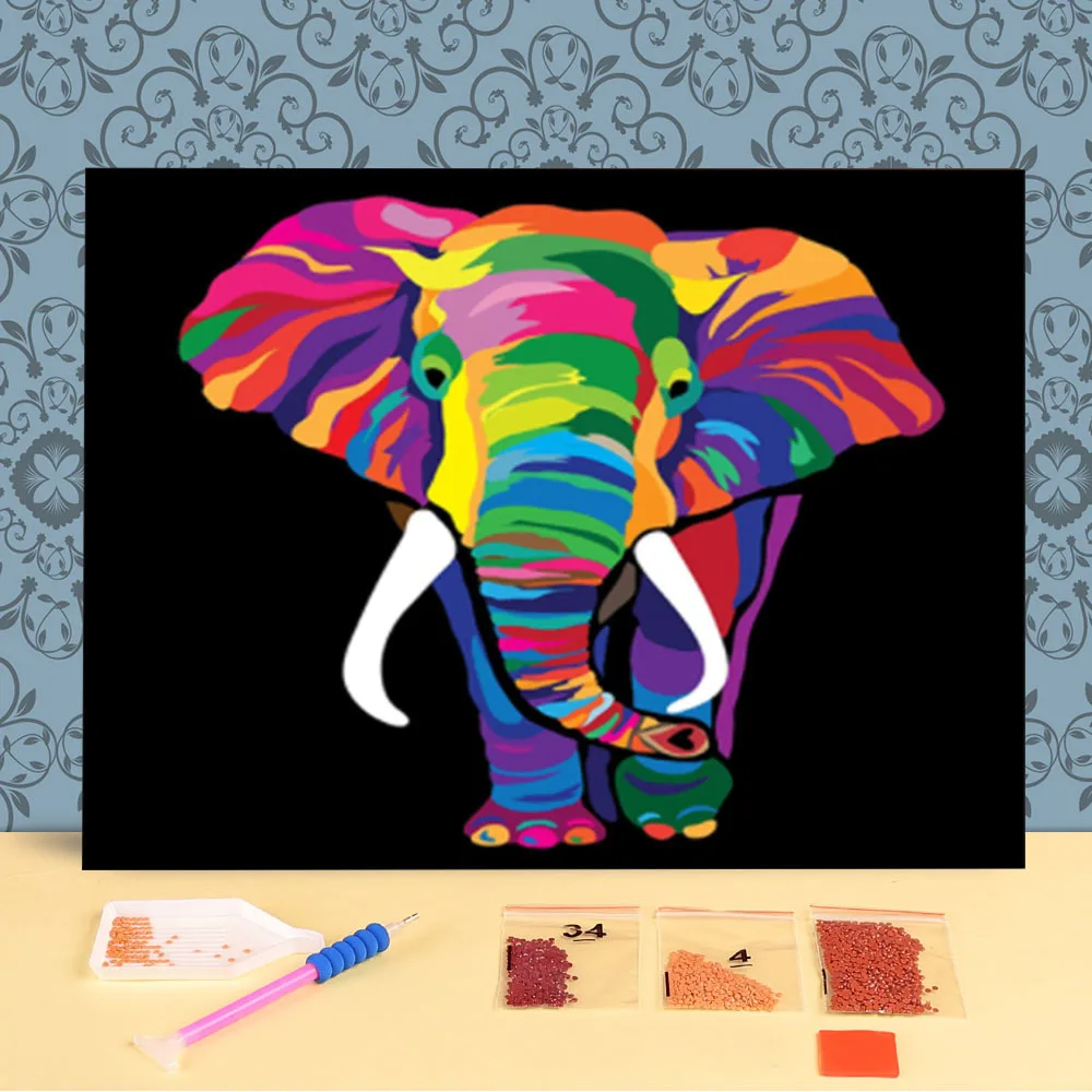 

Алмазная мозаика с животными, Лев, кот, обезьяна, алмазная вышивка «сделай сам», домашний декор, рождественский подарок, рукоделие