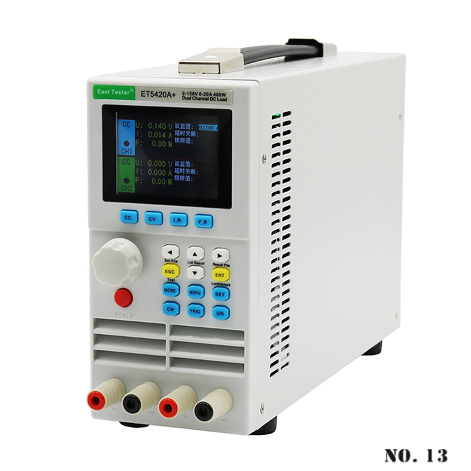 

ET5410A/ET5410A/ET5410A + Series - Programmable DC Electronic Load 2.8-inch TFT High-definition LCD Screen