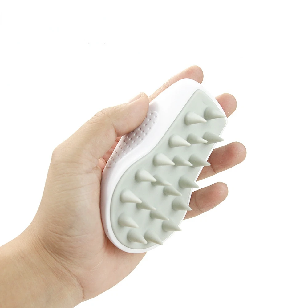 

New Creative Shampoo Brush Silicone Shampoo Hair Grabber Home Shower Brush Cleansing Scalp Massage Shampoo Comb