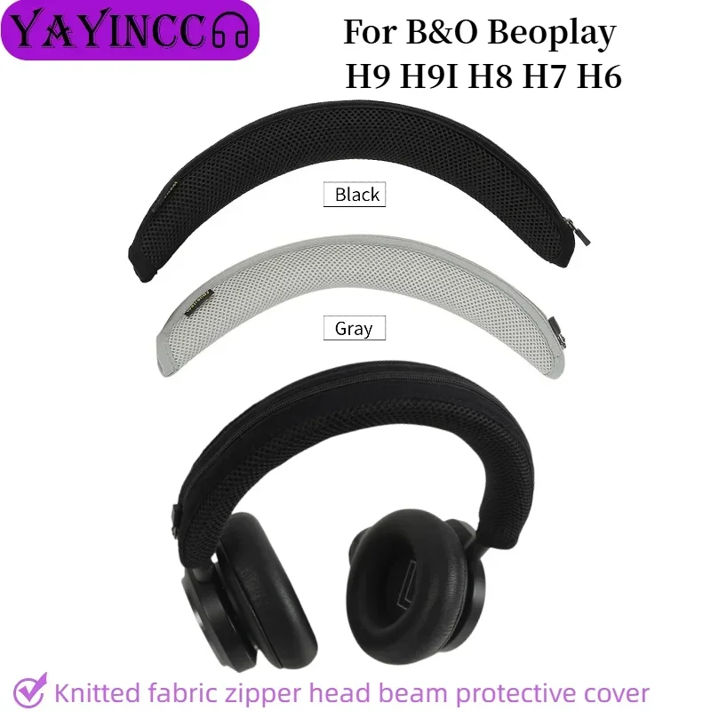 Фото Премиальный вязаный чехол-накладка на оголовье для наушников B&O Beoplay H9 H9I H8 H7 H6, защитный чехол для дужки, запчасти для ремонта №1
