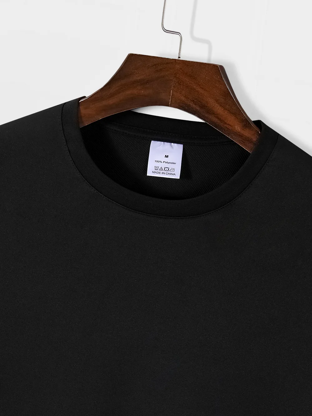 100% полиэстер лунный свет модная повседневная мужская футболка с коротким