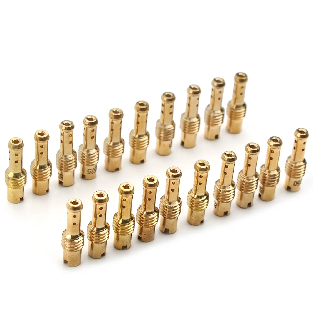 20 шт. для карбюратора MIKUNI VM TM TMX 12 5-60 деталей Pilot Jet 8 комплектов прокачки отверстий