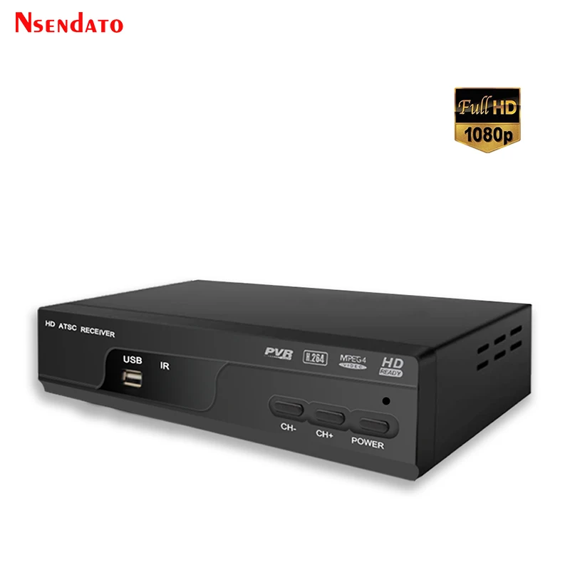 

USA/Mexico/Canada/South Korea TERRESTRIAL ATSC TV BOX Digital Analog Converter TV Receiver HDTV Box With VHF UHF FTA antenna