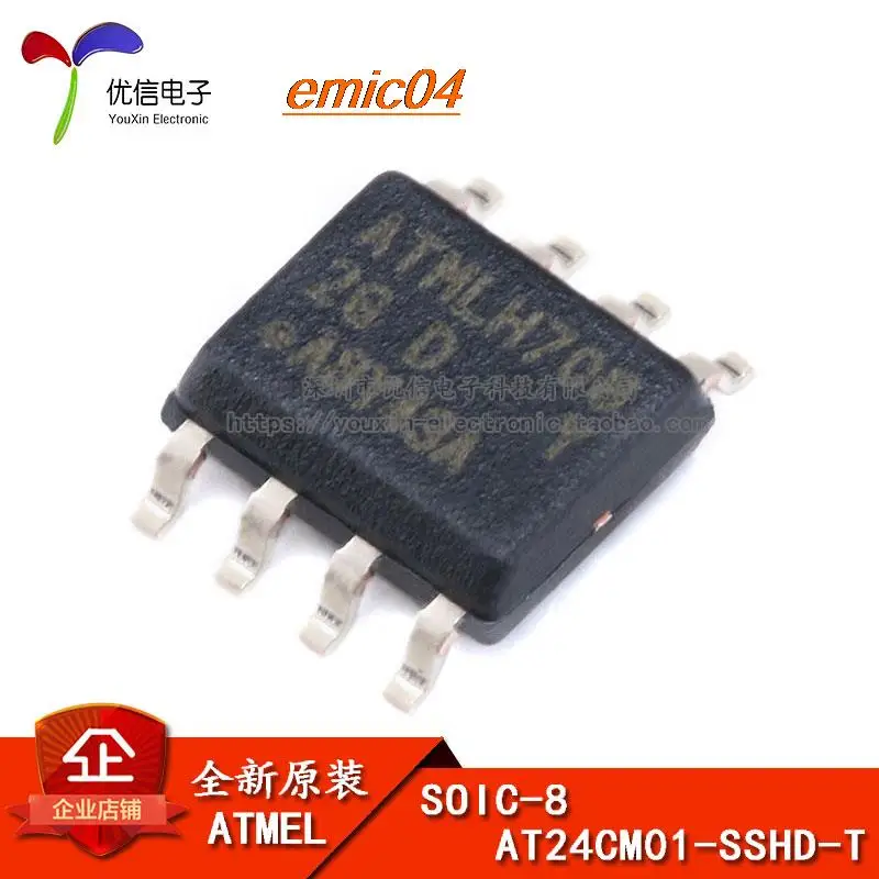 

Оригинальный запасной телефон AT24CM01-SSHD-T EEPROMs-