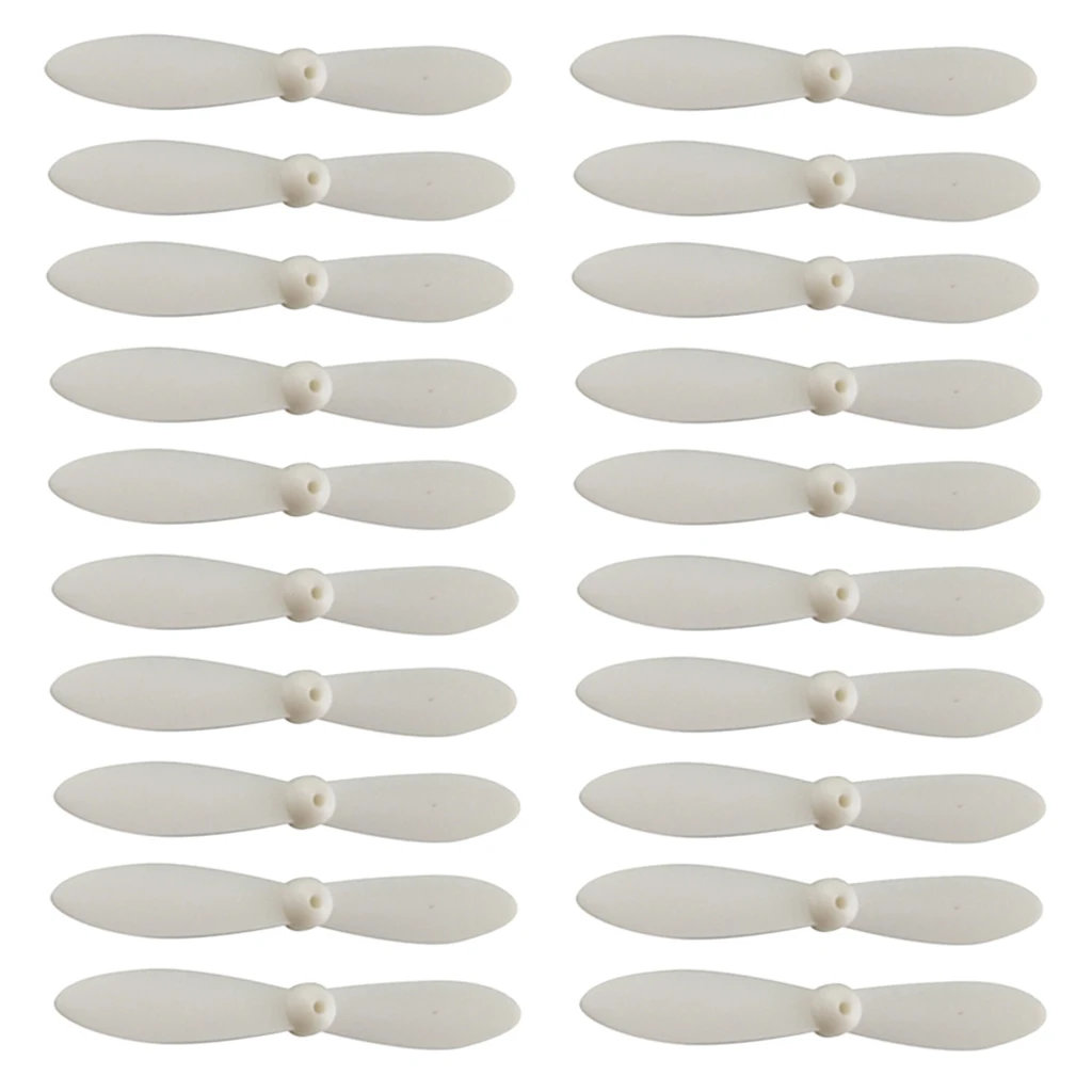 

20pcs Propeller AirScrew Propeller for Cherson CX 10 Mini Drone White