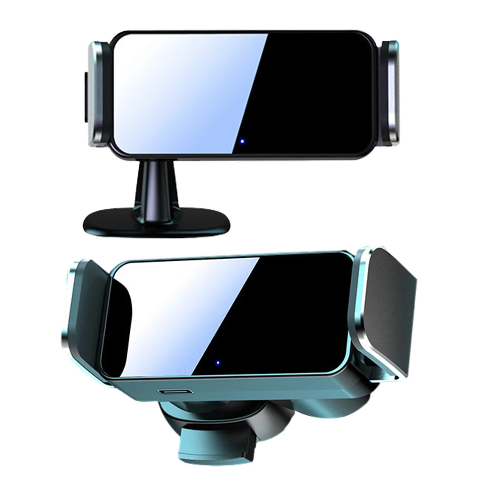 

Car Phone Holder Electric Induction Mobile Phone Holder Car Phone Mount Good Endurance For 4.7-7.2 Inch All Phones 150mA Battery