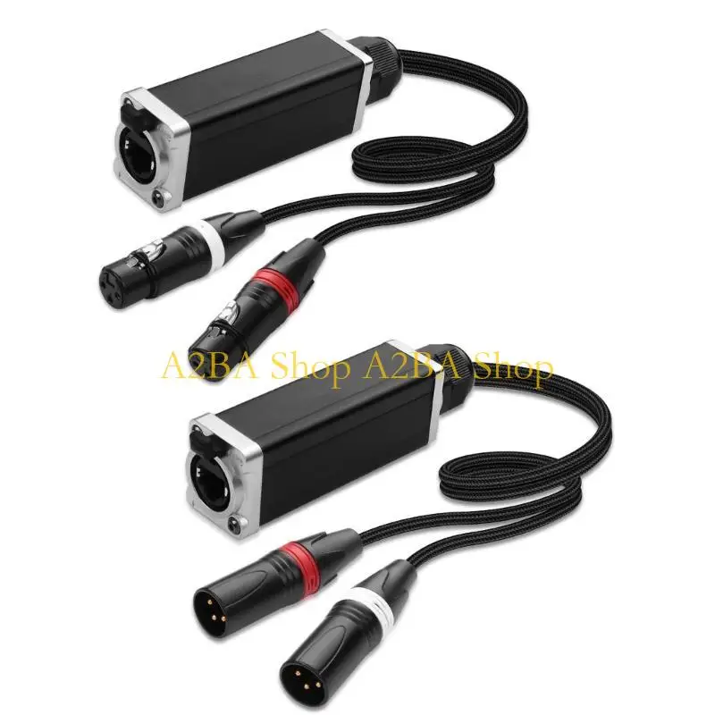 Фото Двухканальный преобразователь A2BA 3Pin XLR DMX512 в Ethernet для расширения слухового освещения на большие расстояния №4