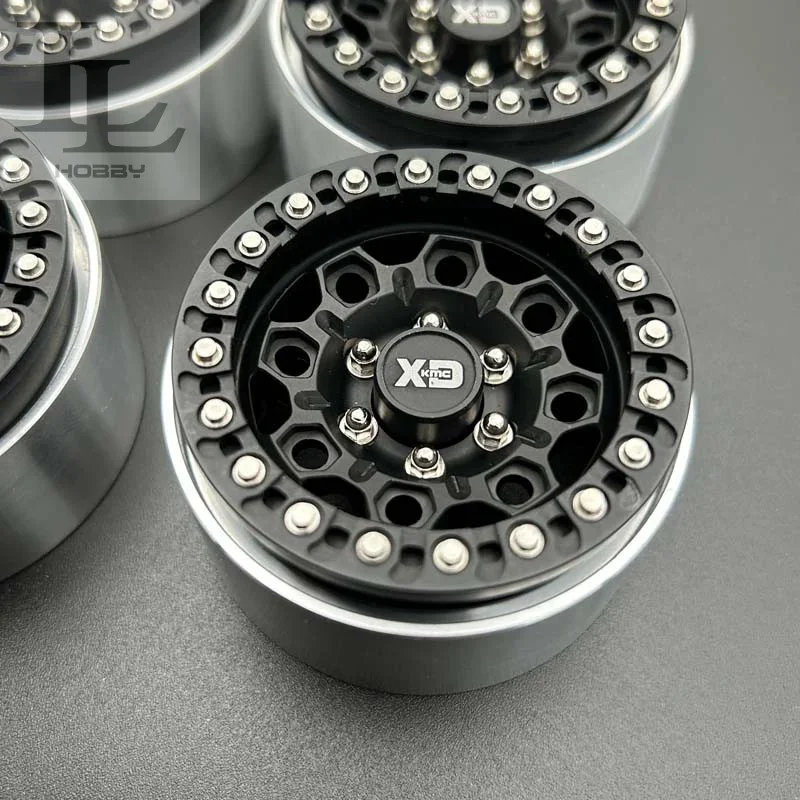 1 комплект металлических колес 2 дюйма для 1/10 RC гусеничного автомобиля Traxxas TRX4