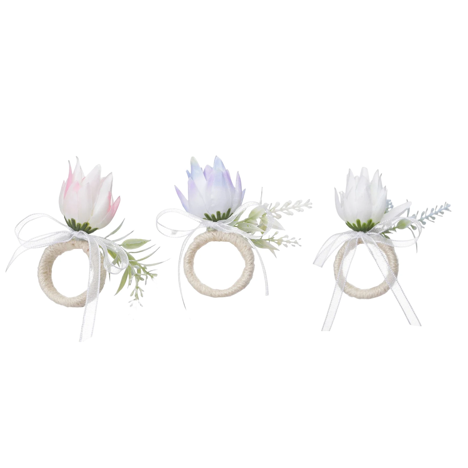 

1 шт., шелковые держатели для салфеток