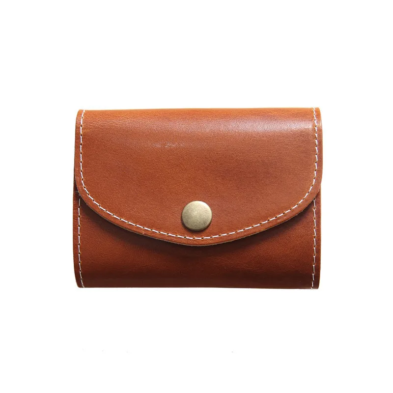 SIKU genuine leather men's card holder famous brand men wallet case