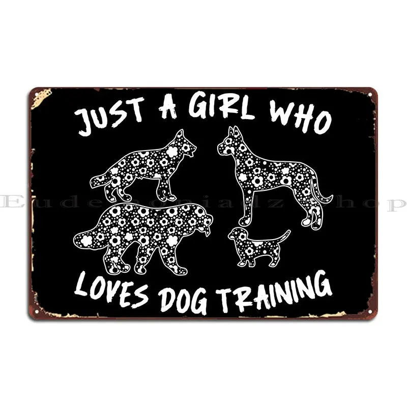 

Металлический плакат с табличкой для тренировки собак