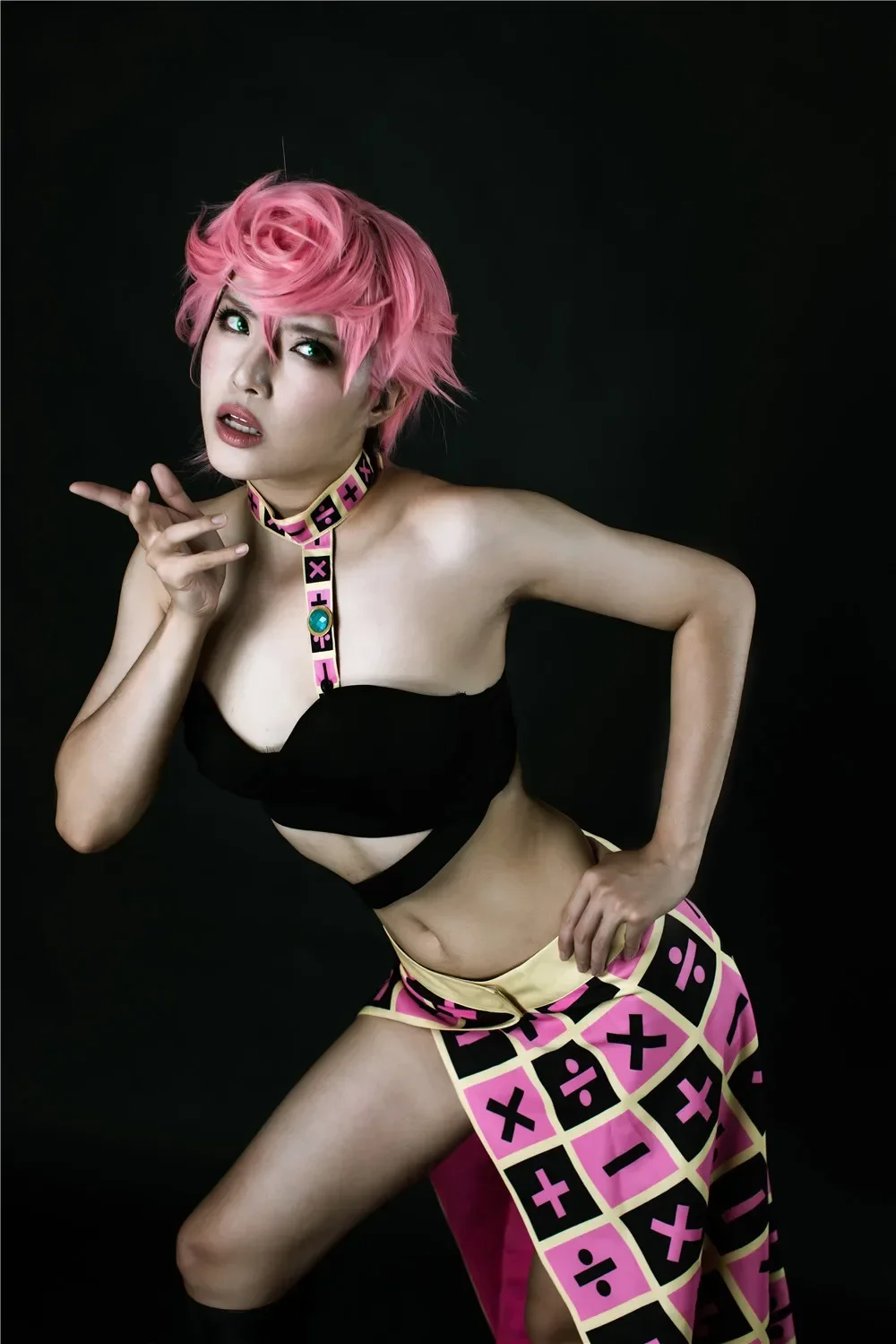 Невероятные приключения Джоджо над небесным Триш Уна карнавальный костюм на