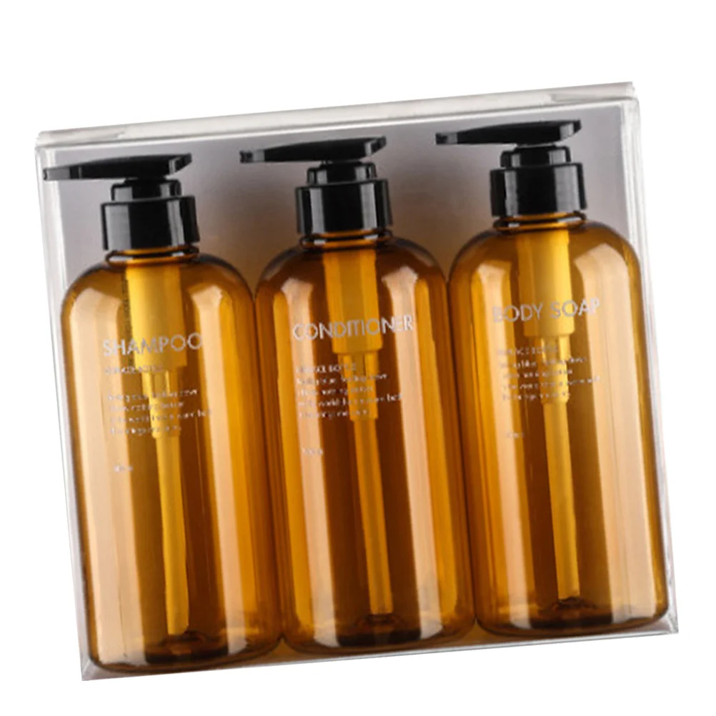 

3 шт., бутылочки с насосом для жидкости, 500 мл