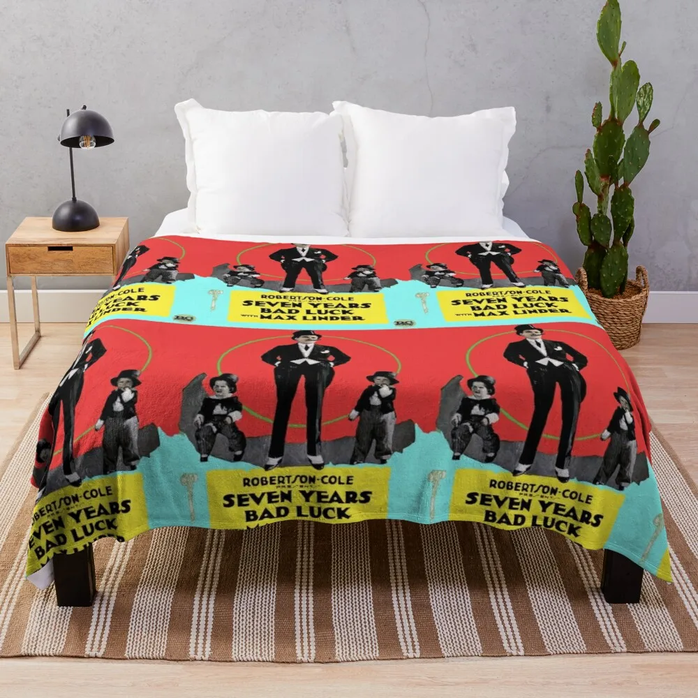 

Классическое французское одеяло в стиле ретро с тихим покрытием MAX LINDER Seven Years Bad Luck s