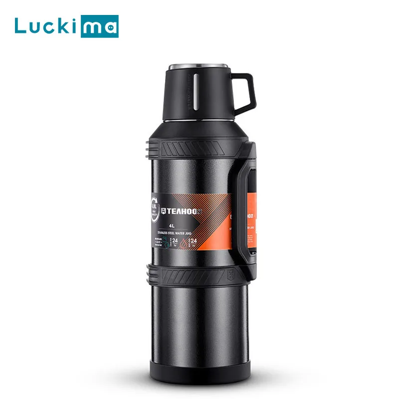 2300/3000ML Outdoor Sport Thermos Water Bottle Traveling Insulated Vacuum Flask Thermal Insulation Pot 48 Hours Keep Warm/Cold