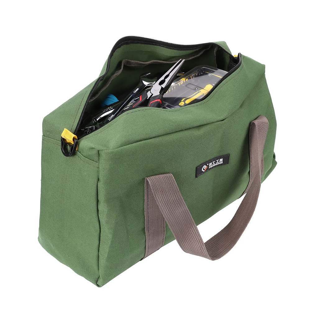 

Hand Large Bags Oxford Canvas Tool Waterproof Multifunction Metal Toolbox Organizer Storage Bag Capacity Carry Portable Tool