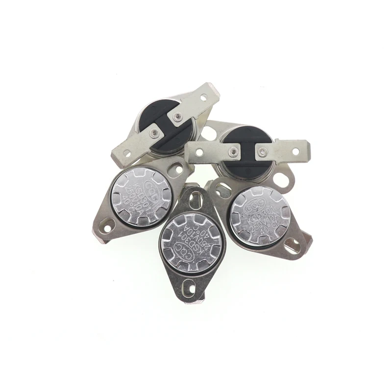 Биметаллический Термостат KSD301 терморегулятор 75C 85C 95C 105C 125C 135C 180C 250C 300C 350C 2 шт.