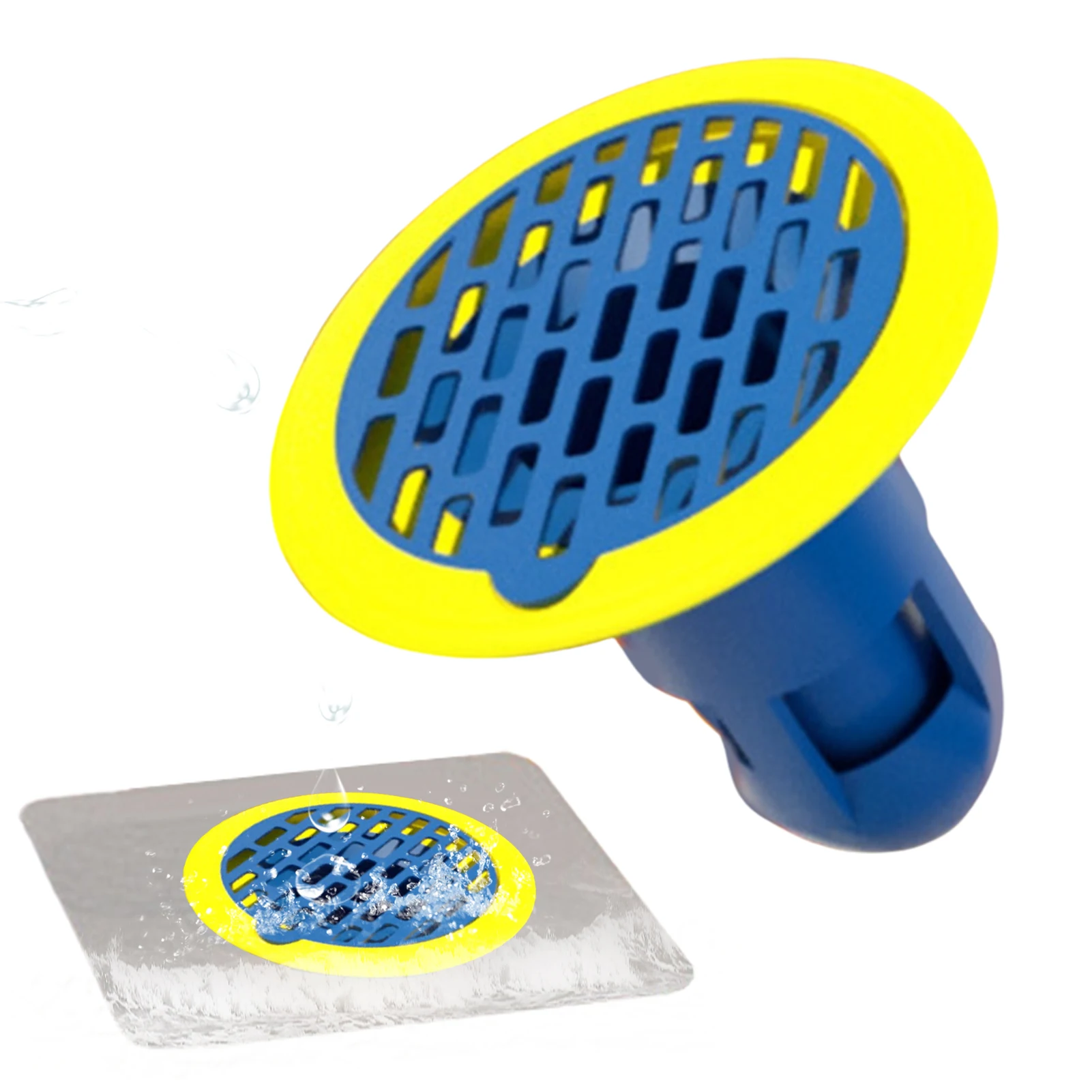

Shower Floor Drain Round Bathtub Drain Hair Catcher Anti-Odor Tub Strainer For Bathtub Shower Kitchen Sink Base Laundry