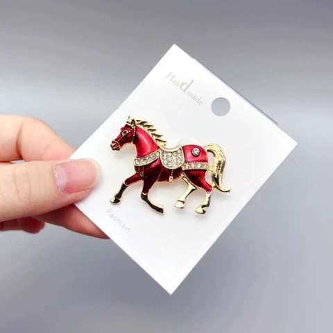 Брошь из цинкового сплава гуантуо  золотого цвета