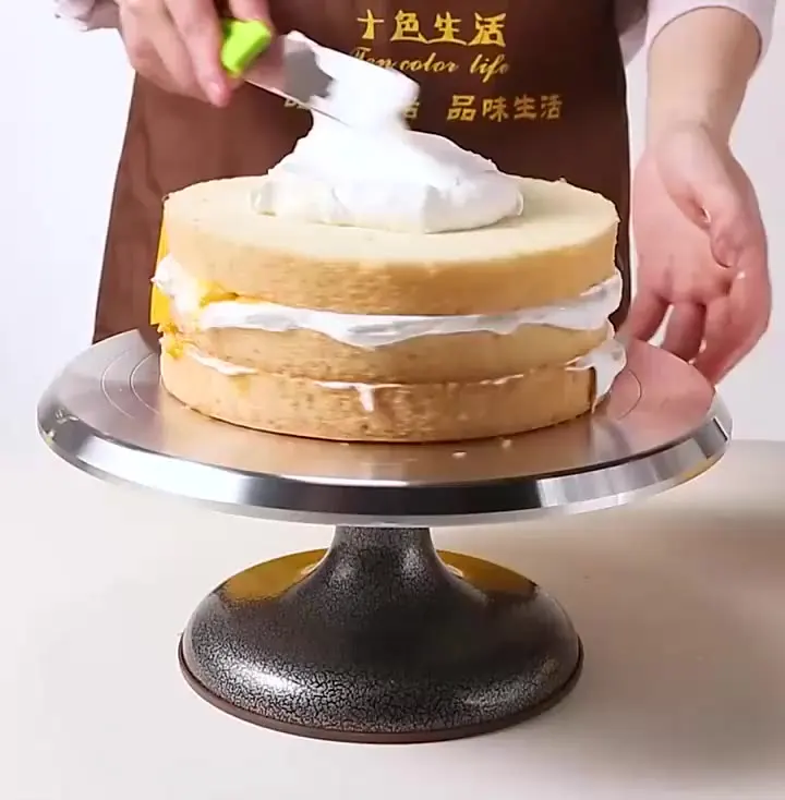 

Baking tools /12 inch aluminum alloy cake silk flower turntable/ cake turntable