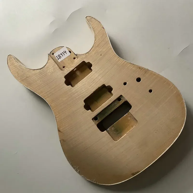 IB934 Корпус электрогитары для замены гитары Floyd Rose и звукосниматели DIY HH без красок