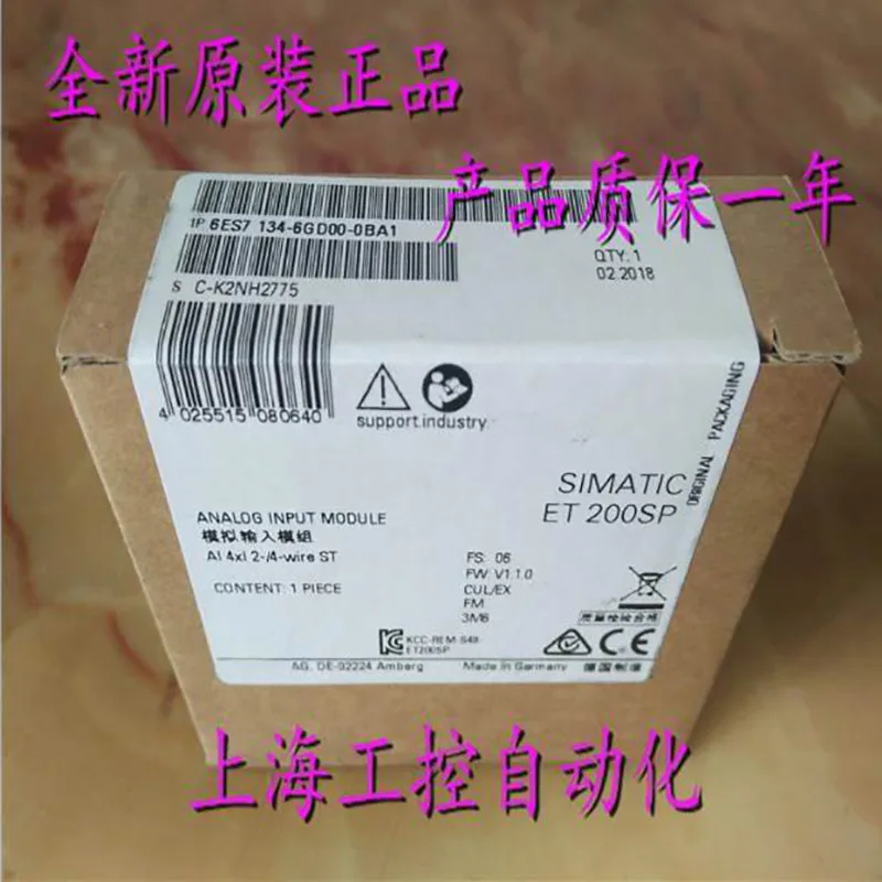 

100% оригинальная новинка, 2 года гарантии, 6ES7134-6GD00-0BA1