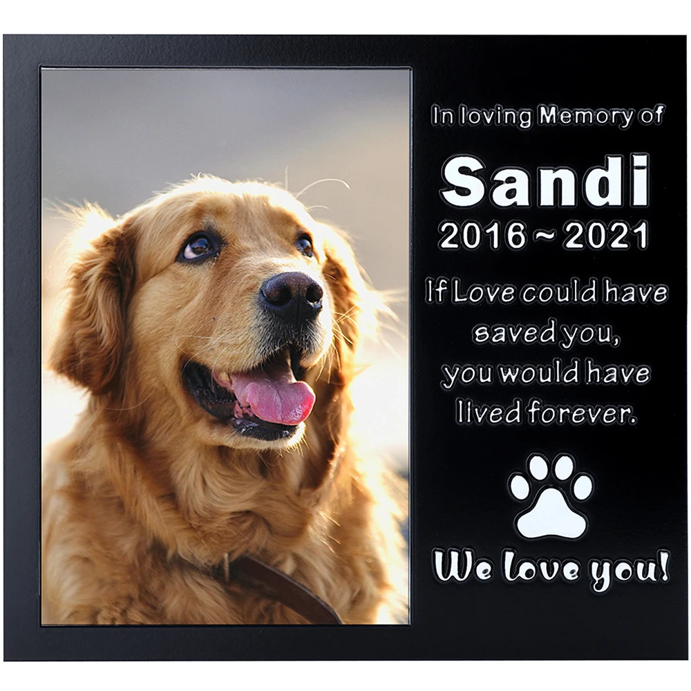 

Памятная табличка для домашних животных с фотографией, табличка для потери животных, собака, кошка, табличка, декоративные маркеры для грав...