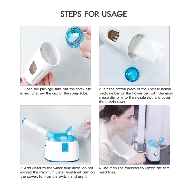 Увлажнитель и испаритель для лица с подогревом увлажняющий крем отпариватель