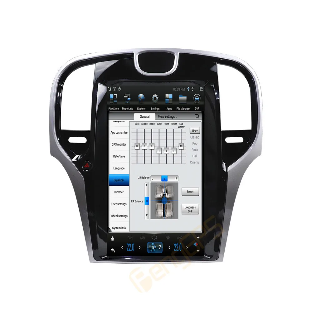 Для Chrysler 300C Limited 2012-2019 автомобильный радиоприемник беспроводной Carplay Android авто