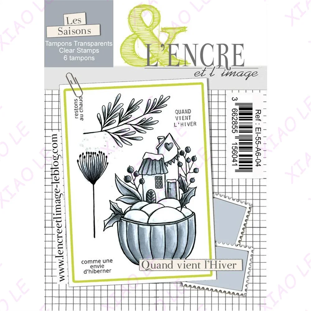 Силиконовые штампы для скрапбукинга Bird