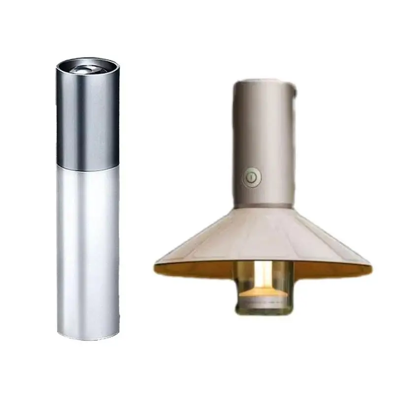 

Ручка-фонарик с регулируемой яркостью, маленькие светодиодные фонарики, водонепроницаемый USB-фонарик для улицы, рождественские подарки для мужчин и женщин