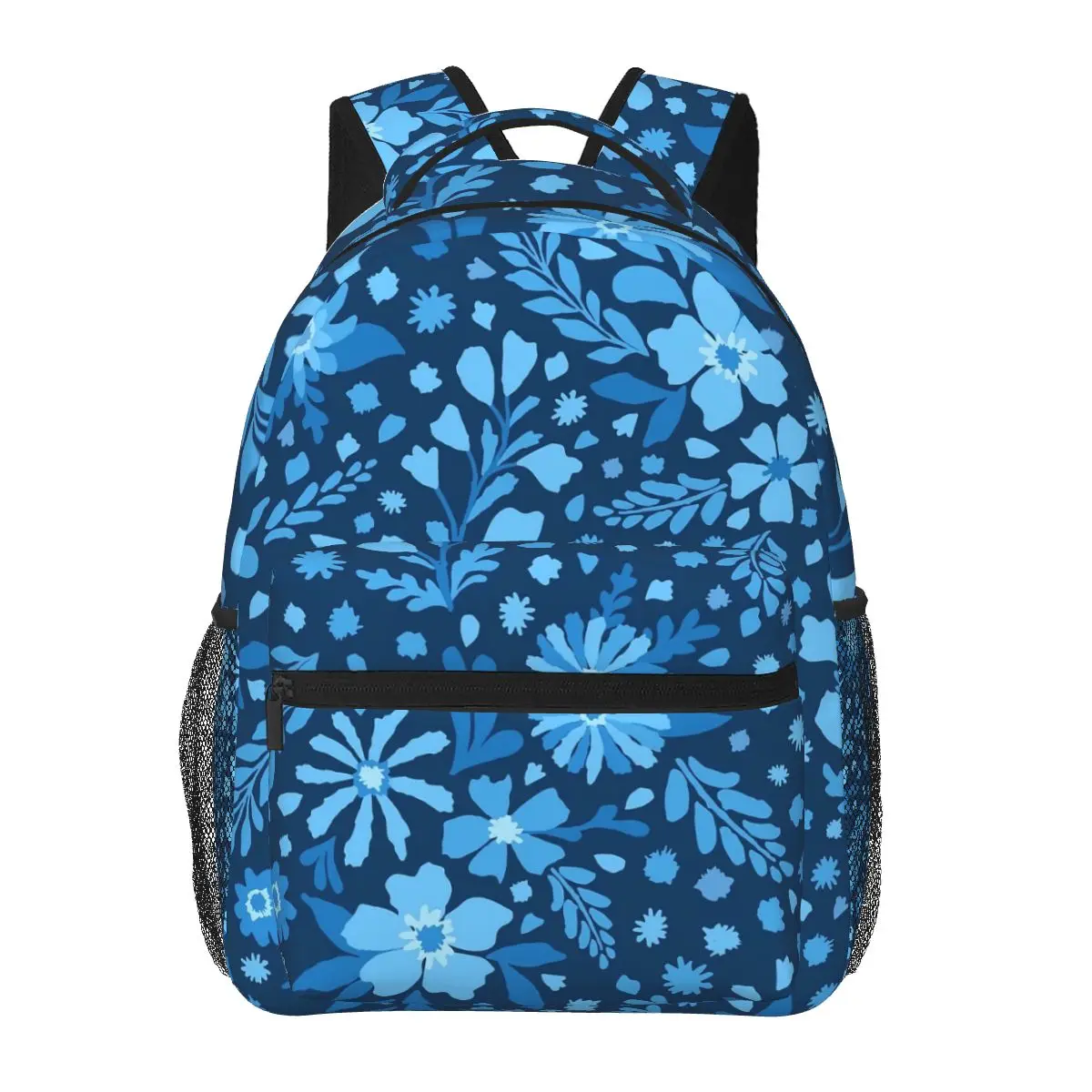 

Рюкзак Ditsy с цветочным принтом, модные рюкзаки с синими цветами, мужские уличные стильные мягкие школьные ранцы, дизайнерские рюкзаки