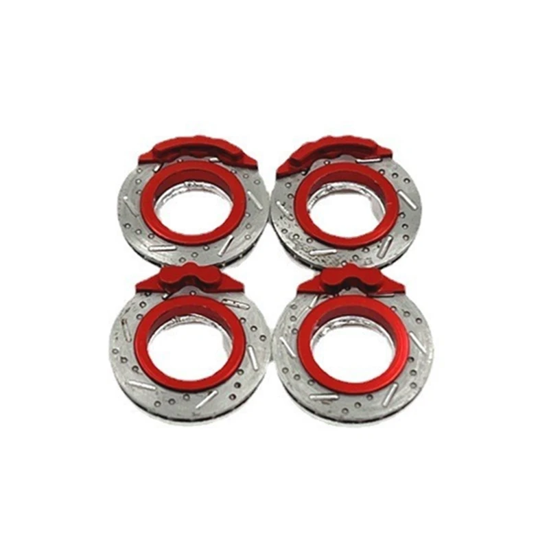 

4pcs Metal Brake Disc Caliper for Kyosho MINI-Z Mini Z MA020 MA030 FWD AWD MINI-Q8 1/28 RC Car Upgrade Parts Accessories