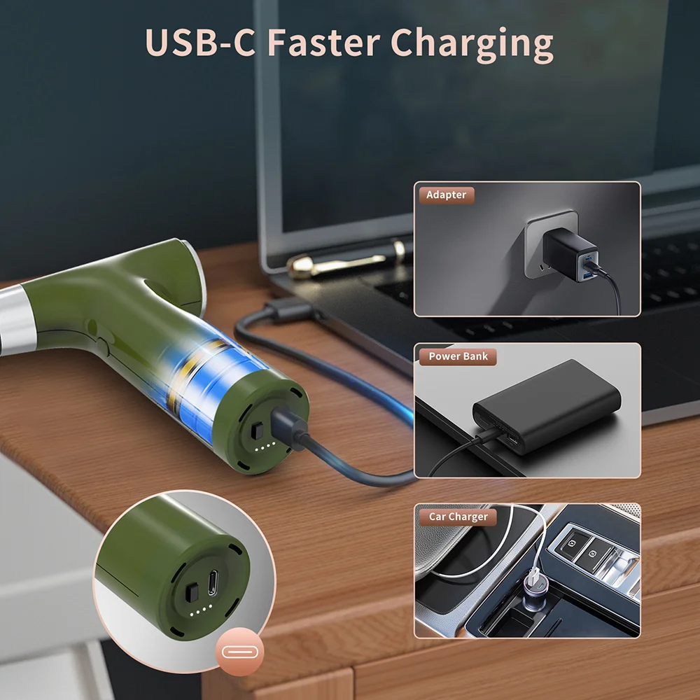 Аккумуляторный воздуходувка