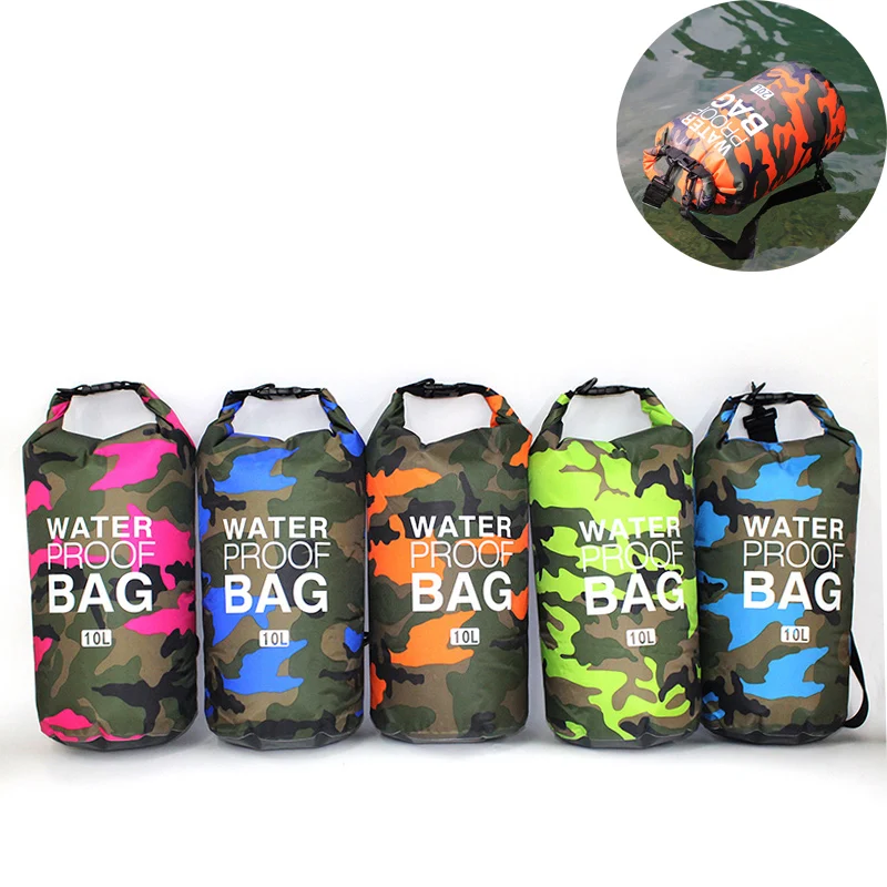 

PVC Waterproof Dry Bag Foldable Outdoor Sports Diving Swimming Bag Storage Drifting Rafting Bag 2L 5L 10L 15L 20L 30L XA147L