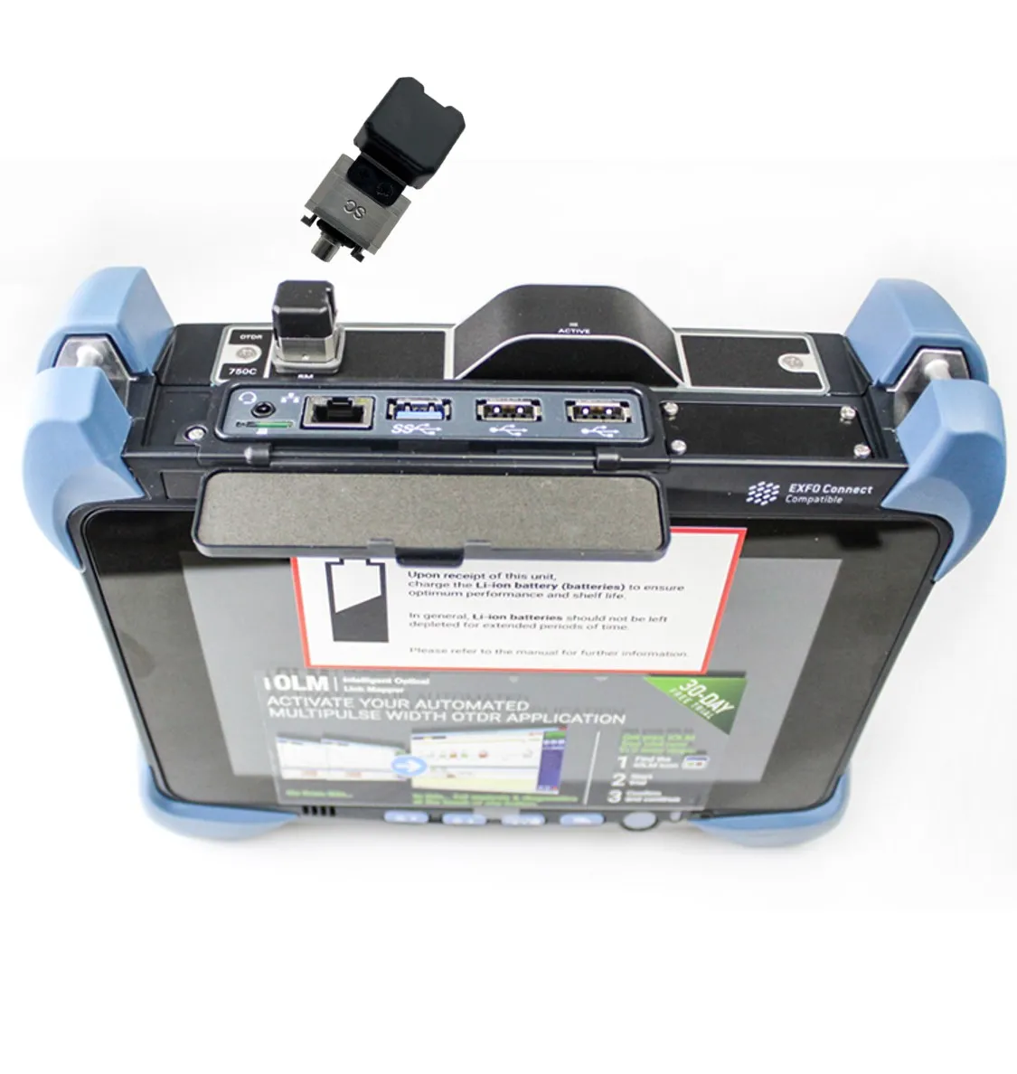 Фото EXFO OTDR FTBx Pro 735D-SM1 — обновленная версия FTBx 735C, оптический рефлектометр (OTDR) 1310/1550 нм, 42/41 дБ, Exfo №2