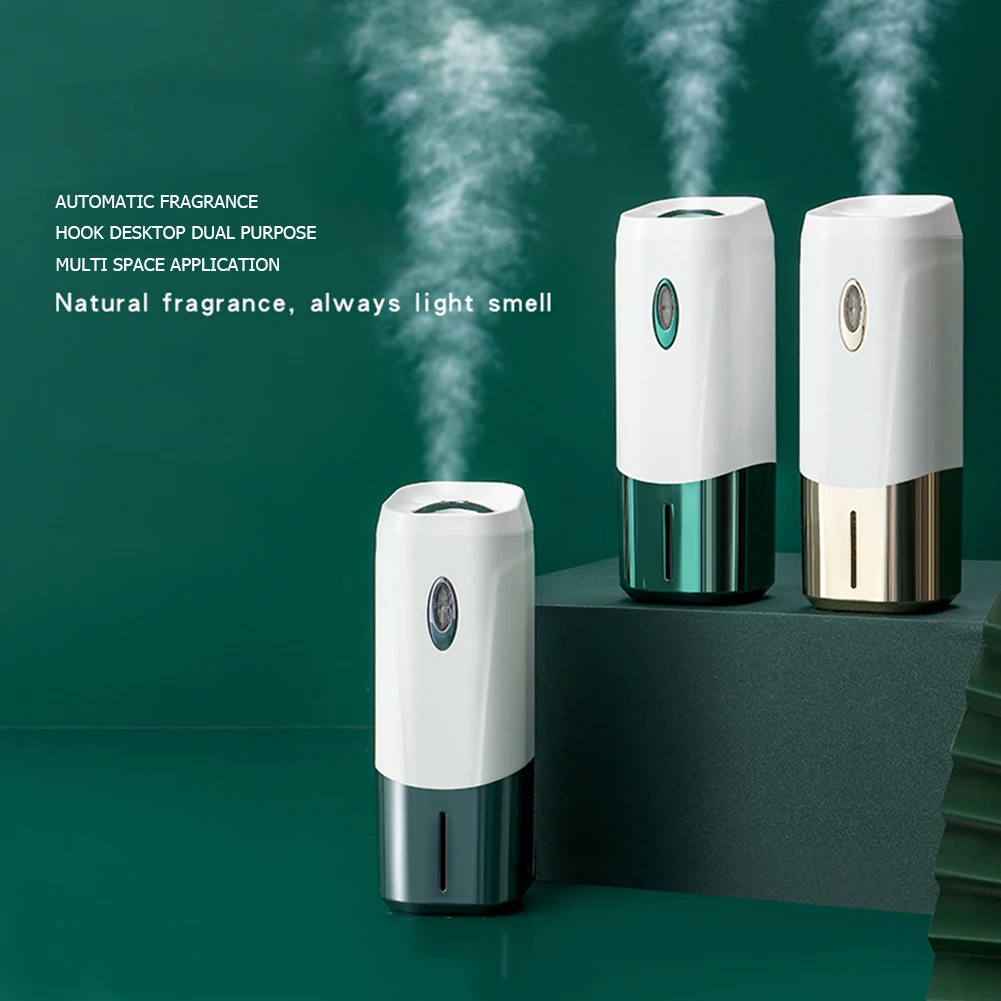 

Aroma Diffuser Wall Desktop Automatic Intelligent Scent Perfume Essential Oil Fragrance Spraying for Toilet Air Circulation