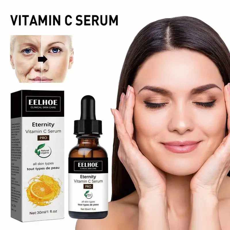 

Vitamin C Anti Wrinkle Skin Rejuvenation Essence 30ml Absorbable Skin Bright Whitening Hydrating Fading Line Skin Boost Serum